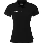 Kempa Damen Poloshirt Classic 200515701 L - Schwarz - L
