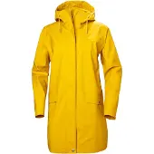 Helly Hansen für Damen. 53251 Regenjacke Moss gelb (S), Lässig, Polyurethan