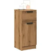 vidaXL Sideboards 2 Stk. Artisan-Eiche 30x30x70 cm Holzwerkstoff