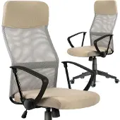 Sofotel Sydney Bürostuhl aus Mikronetz, beige