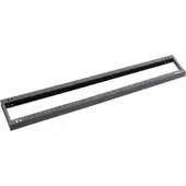 Hager MES-RS250601 Reihensockel RS seitlich offen 2500x100x600 RAL9005 MESRS250601