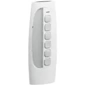 Hager TU406 Funkfernbedienung, KNX, 6 Tasten, 6 Kanäle