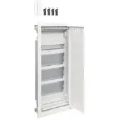 Hager VH48NWB Multimedia, volta, HWV, 4-reihig, 1xHutschiene, 3xMontageplatte, ohne Zubehör