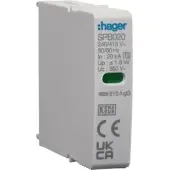 Hager SPB020 Steckmodul 1P T2 L-N SPB420