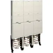 Hager ZL3ET26N Komplettfeld, univ.Z, 6ZP, BKE-I, OKK, 3-feldig, Steuerkl. 7-pol., HLAK 5-pol.