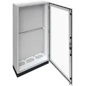 Hager FR23K1 Schrank, univers, IP55/I, 1850x800x275mm + 100mm Sockel, Klarsichttür