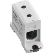 Hager K150AL Anschlussklemme für Aluminium und Kupferleitungen, 25mm2-150mm2, grau