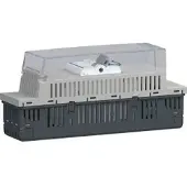 Hager GKEV02SET19016 Steckdose 45x45 Hutschienengehäuse bestückt mit ADA516D verkehrsweiß