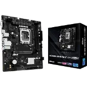 Asrock H610M-HVS/M.2 D5 Gen5 - Motherboard - micro ATX - LGA1700 Sockel - H610 Chipsatz - USB 3.2 Gen 1 - Gigabit LAN - Onboard-Grafik (CPU erforderlich)