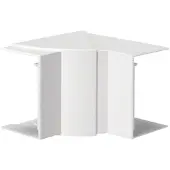 Hager BR651004H9016, Kabelrinnenhalterung, Weiß, Acrylnitril-Butadien-Styrol (ABS), Polycarbonat (PC), 100 mm, 68 mm