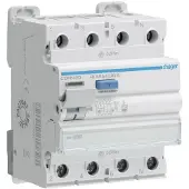Hager CDF640D Fehlerstromschutzschalter 4 polig 10kA 40A 30mA Typ F
