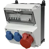 MENNEKES 920080 AMAXX Steckdosen-Kombination, IP44