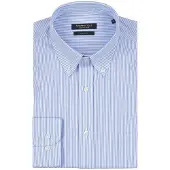 Steppin' Out Karohemd Extra Long Sleeves Hellblau