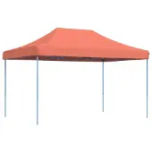 vidaXL Partyzelt Faltbar Pop-Up Terrakottarot 440x292x315 cm