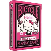 Bicycle Hello Kitty - Black and Pink (Designer Spielkarten, Poker, Skat...)