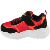 SKECHERS Play Scene 407606N-BKRD, Sneaker, für Jungen, Schwarz