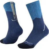 Buff - Merino MW Crew - Wandersocken Gr 39-41 blau