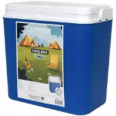 Benson Kühlbox, 24 Liter, Blau/Weiß