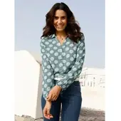 Witt Weiden Druck-Bluse in jade-bedruckt | Gr.: 40