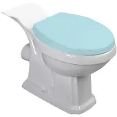 Hak ANTIK Kombi-WC, 35x72 cm, Weiß