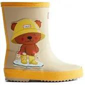 Hunter Boots - Kid's First Bear Print Boot - Gummistiefel Gr 31,5 beige