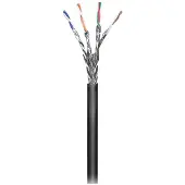 Microconnect KAB024-100, 100 m, Cat6, S/FTP (S-STP), Schwarz