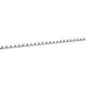 Hager KDN181B Phasenschiene 1 polig mit Hilfsschalter, Gabelanschluss 16mm2 80A 37 Module
