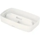 Leitz MyBox Einsatz für Aufbewahrungsboxen 1,5 l perlweiß 30,7 x 18,1 x 5,6 cm, 1 St.