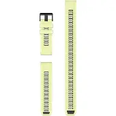 Garmin Silikonarmband Quickfit 26 mm, Zitronengelb, mit extra-langem Adapter für Unterwasseraktivitäten