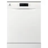 Electrolux ESA47210SW, Freistehend, Standardgröße (60 cm), Weiß, Grau, Weiß, Tasten