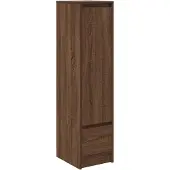 vidaXL Highboard Braun Eichen-Optik 29,5x34x119,5 cm Holzwerkstoff