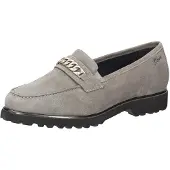 Sioux Klassische Damen Mokassins aus Leder, bequem, mit flexibler Sohle und umlaufender Naht