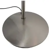 Steinhauer LED-Deckenfluter Daphne 2 + Leselicht, stahl, CCT, Fernbed.