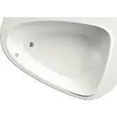 Ravak LoveStory II - Asymmetrische Badewanne 1960x1390 mm, links, weiß C751000000