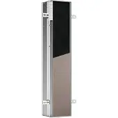 Emco asis plus WC-Modul - Unterputzmodell 15,4 x 80,3 cm, Türanschlag rechts