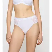 Triumph Maxislip "Wild Azalea Florale" Spitze, hochgeschnitten, Satin-Einfassung, elastisch