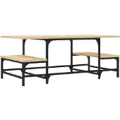 vidaXL Couchtisch Sonoma-Eiche 100x50,5x40 cm Holzwerkstoff