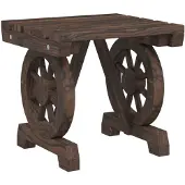 vidaXL Garten-Fußhocker 40x36,5x38,5 cm Massivholz Tanne