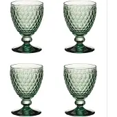 Villeroy & Boch Rotweinglas "Rotweingläser Boston Coloured 310 ml 4er Set", grün, Glas, Trinkgefäße, Rotweinglas