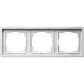 Gira 0213112 Abdeckrahmen 3f Flächenschalter Reinweiß