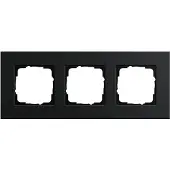 Gira 0213126 Rahmen 3f 0213 126 aluminium schwarz Esprit