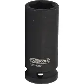 Ks Tools 1.1/2" Sechskant-Kraft-Stecknuss lang 50 mm - 515.2161