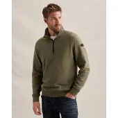 PME Legend Sweatshirt , Herren, Gr. S, grün (kalamata), Sweatware, Obermaterial: 100% Baumwolle, unifarben, hüftbedeckend, Rippbündchen, Sweatshirts Sweatshirt, mit softem Griff, Baumwolle