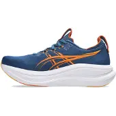 Asics Laufschuhe Herren Gel-Nimbus 28 SS 2026-Marineblau/Orange-41 1/2