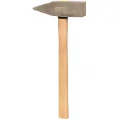 Ks Tools BRONZEplus Schlosserhammer, mit Hickorystiel - 963.2018