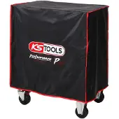 BRILLIANT TOOLS Abdeckhaube zu Werkstattwagen P10, 853x527x849 mm - 873.0010