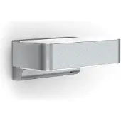 Steinel 087562 Sensor-LED-Außenleuchte L 810 SC silber, 9.80 W, 679 lm, IP44 Mit Bewegungsmelder 110096272