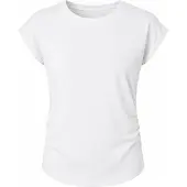 Mandala - Women's Side Ruffled Top - T-Shirt Gr XL weiß