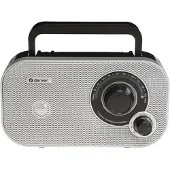 Denver TR-51 UKW Retro Radio, analog, Netz- & Batteriebetrieb