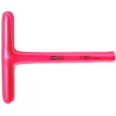Ks Tools T-Griff-Steckschlüssel mit Schutzisolierung, 14x200 mm
